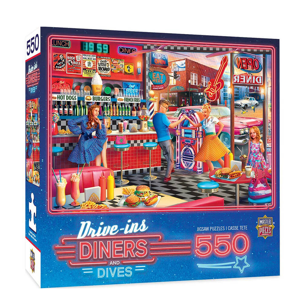 MP Diners & Dives Puzzle (550 pc's)