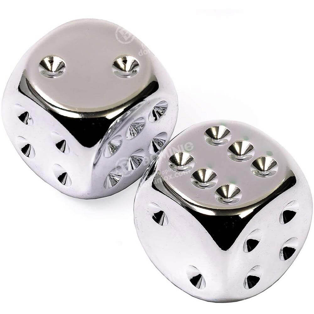 D6 DICE 16mm (2 terninger)