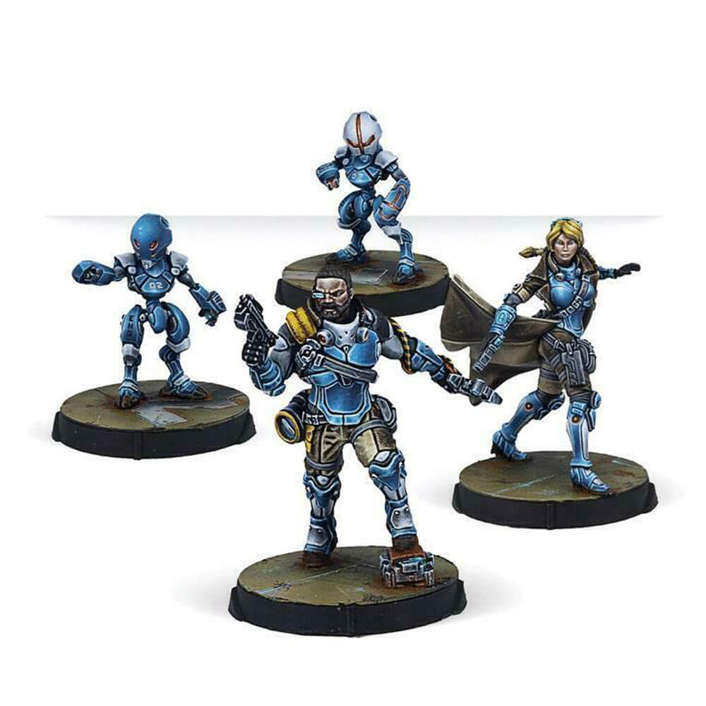 Infinity Code One Miniatures Panoceania Support Pack