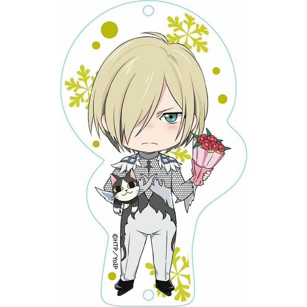 Yuri !!! On Ice Nendo Plus Acrylic Keyring