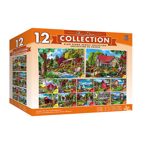 Masterpieces Puzzle (12 Pack Bundle Puzzle)