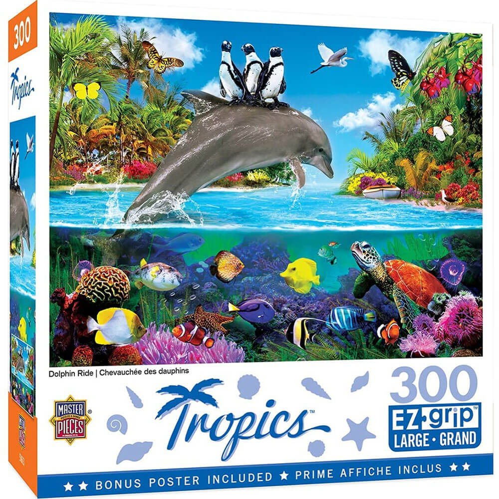 Masterpieces Ezgrip Tropics 300pc Puzzle