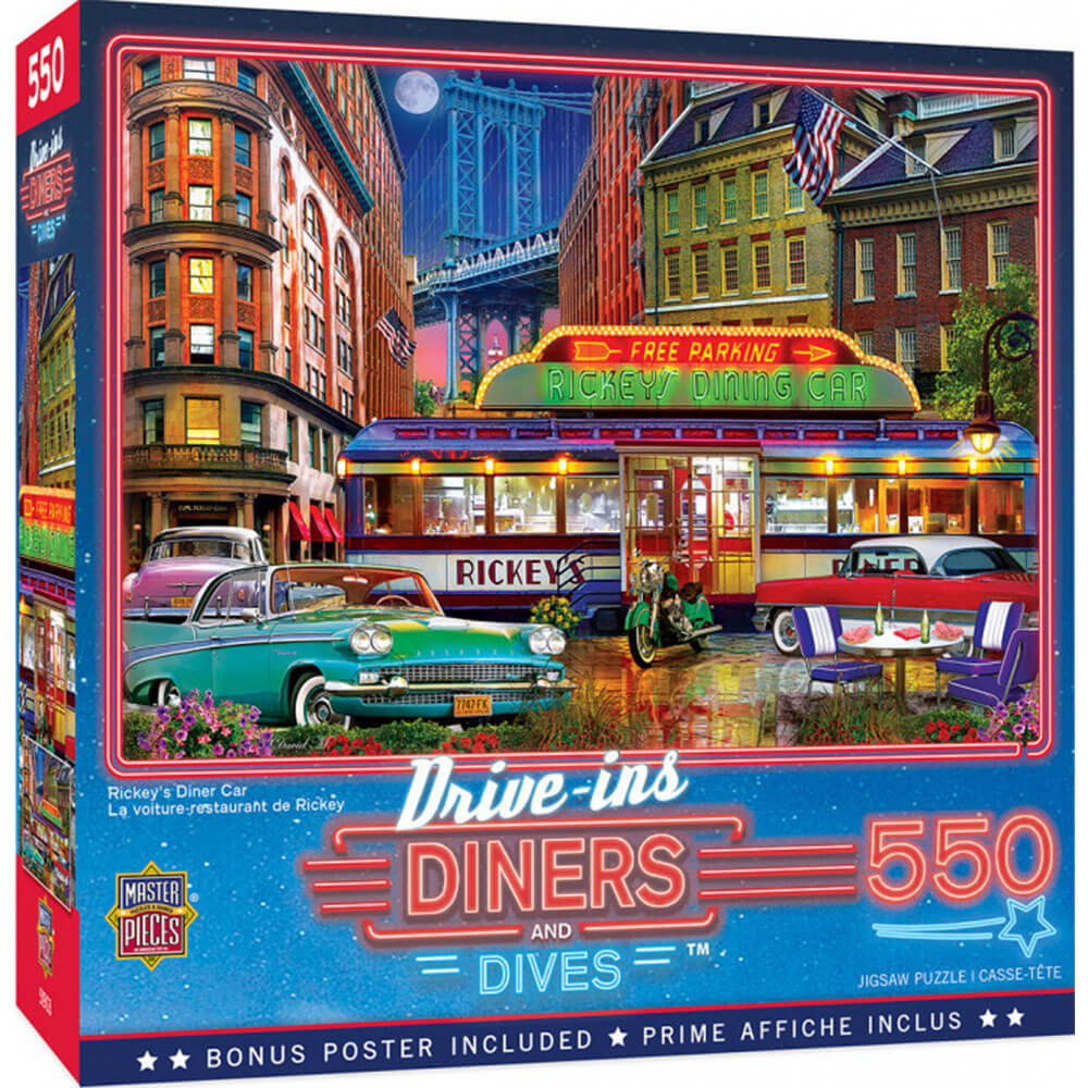 Drive-Ins Diners＆Dives 550pcパズル