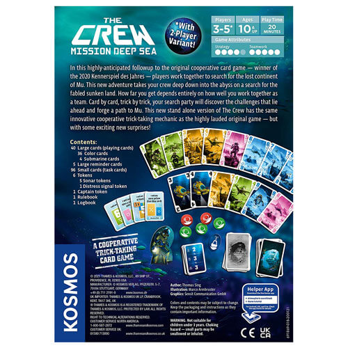 The Crew Mission Deep Sea Card Game