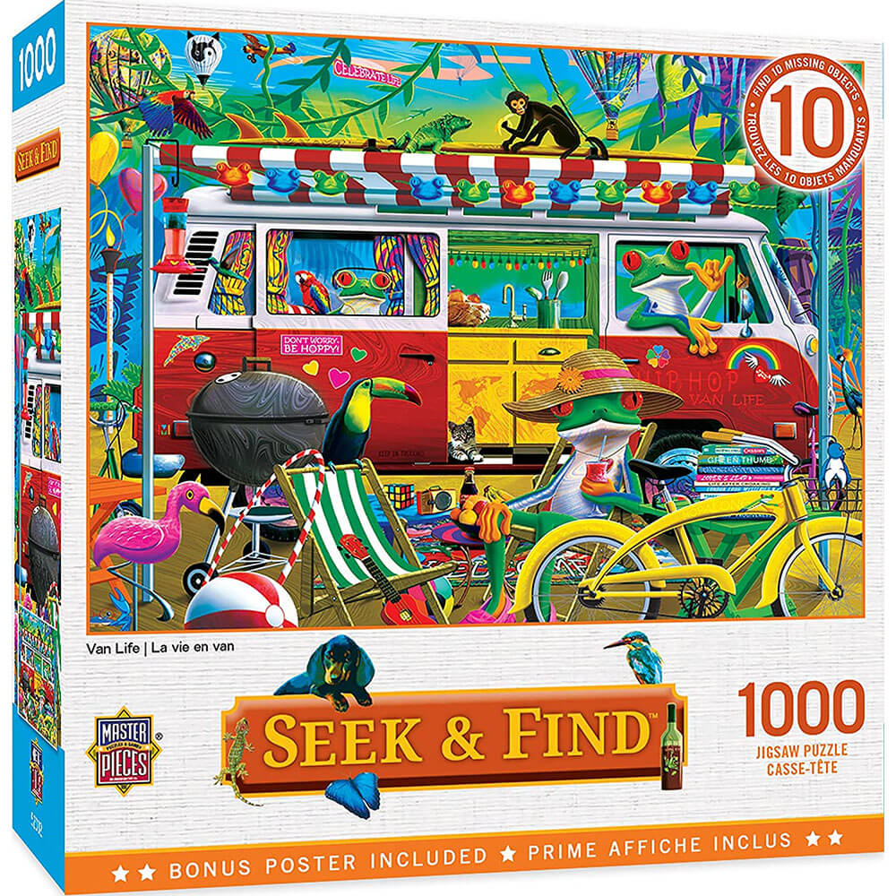 Masterpieces zoeken en vinden 1000 pc puzzel