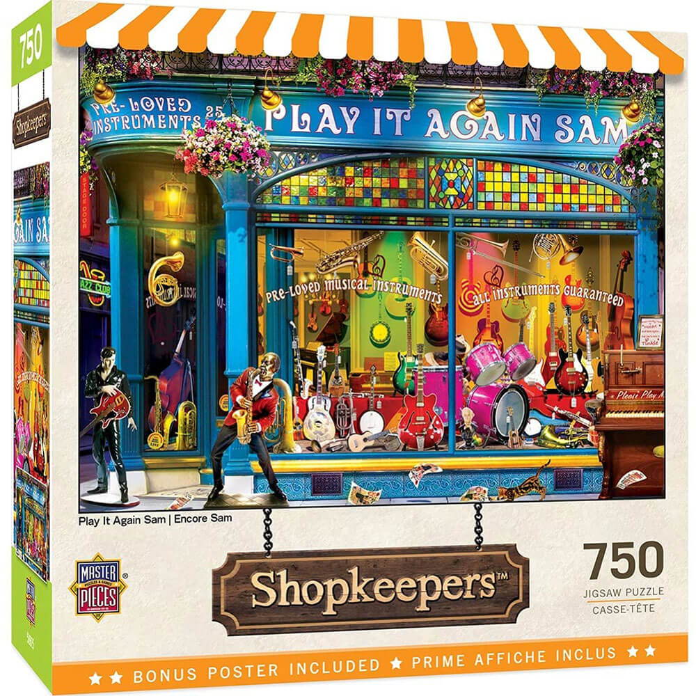 Arcydziele puzzle Shopeepers 750pc