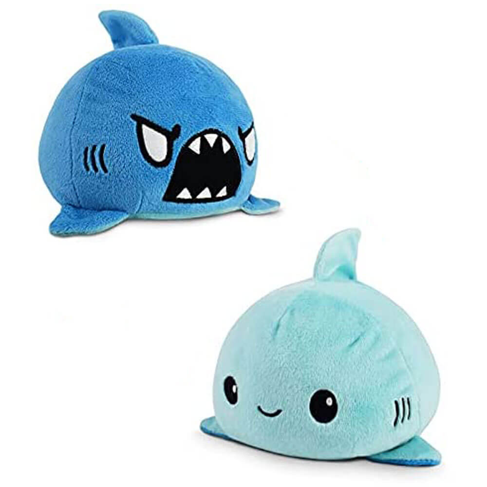 Reversible Shark Plushie (Light Blue/Blue)