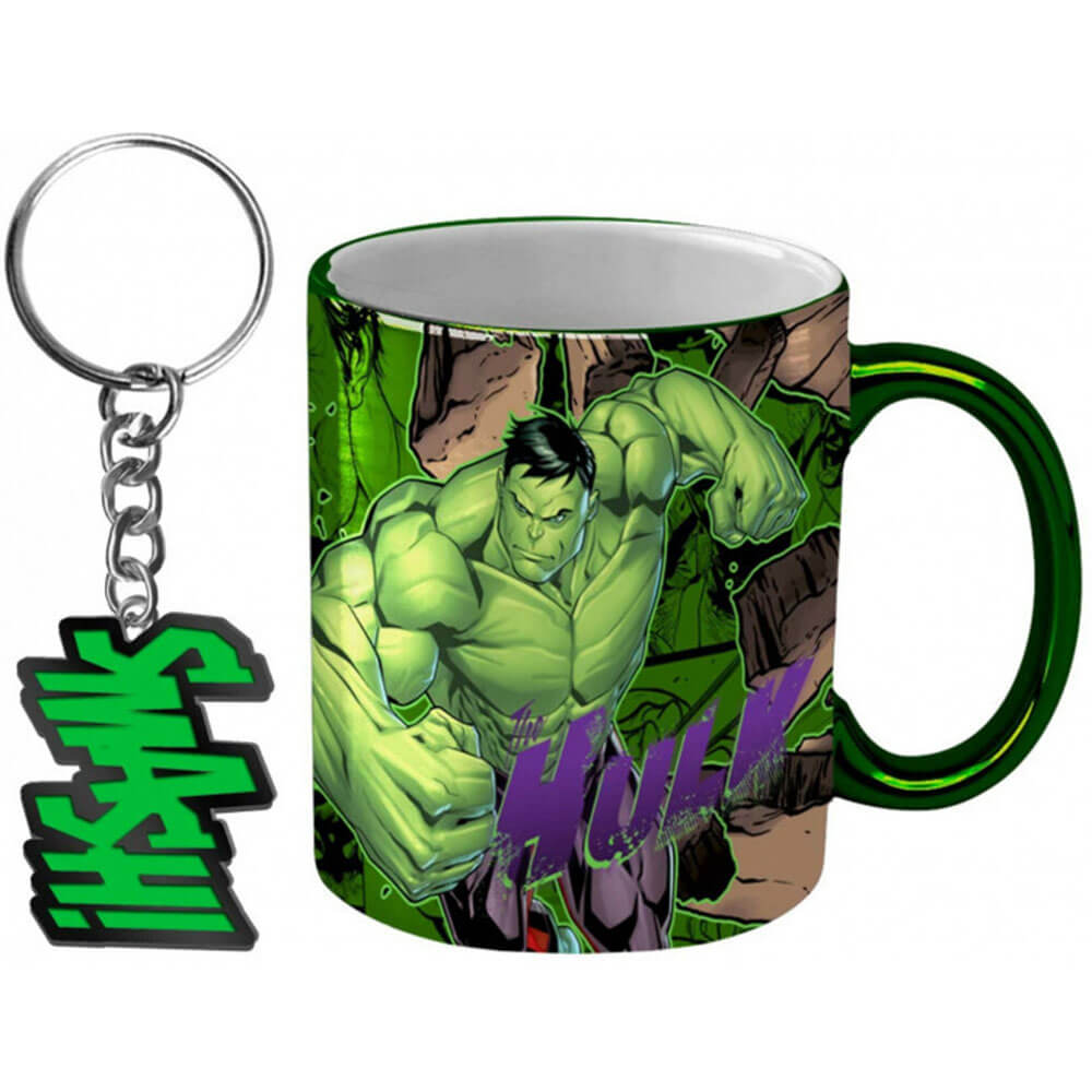 Marvel Coffee Mug and KeyRing Pack