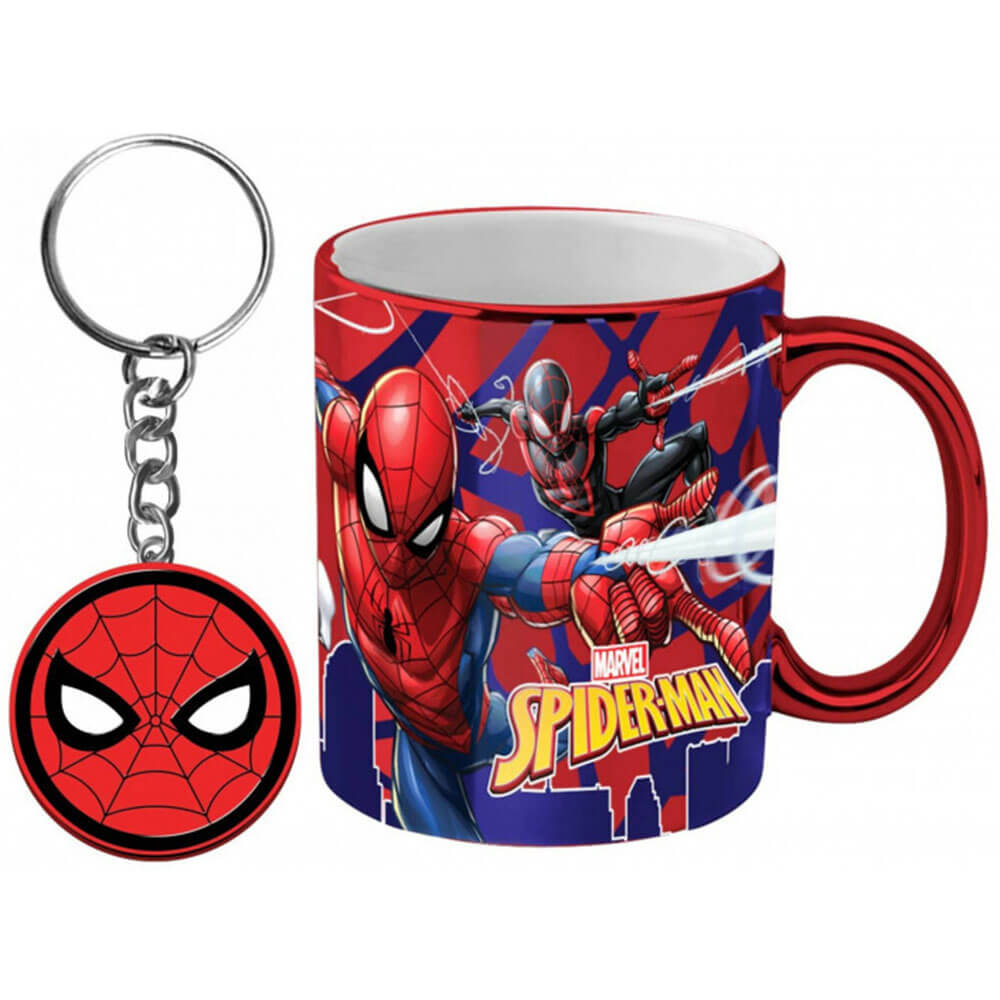 Marvel Coffee Mug and KeyRing Pack