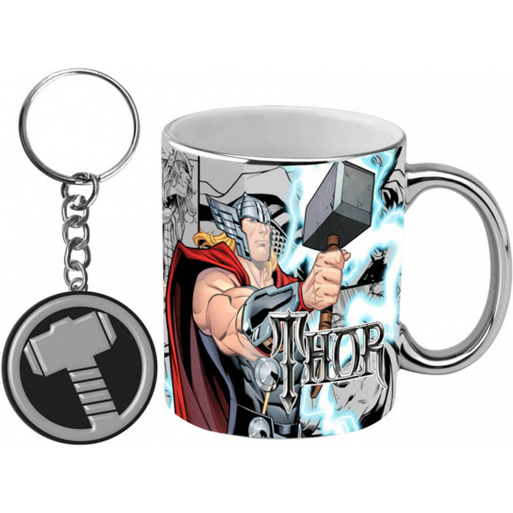 Tasse de café Marvel et pack de clés