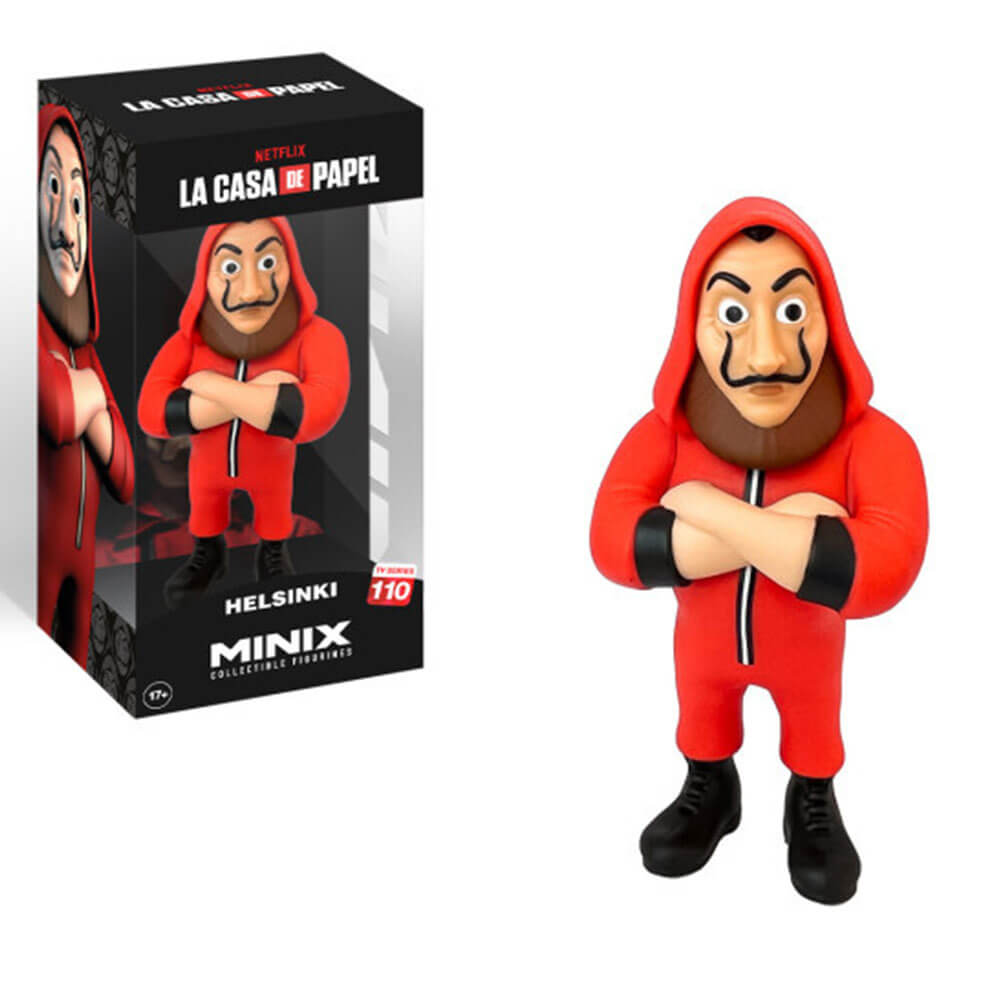 Minix Money Heist With Mask Collectible Figura