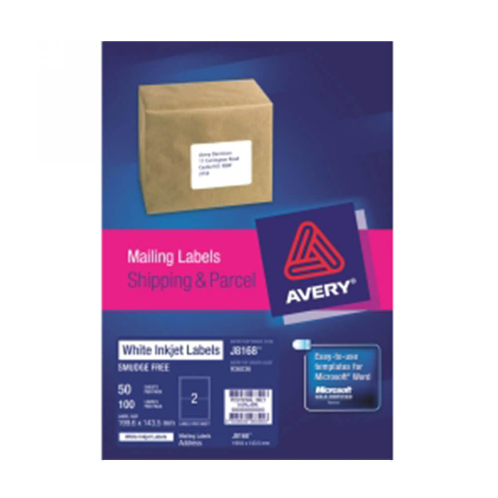 Avery Inkjet -label