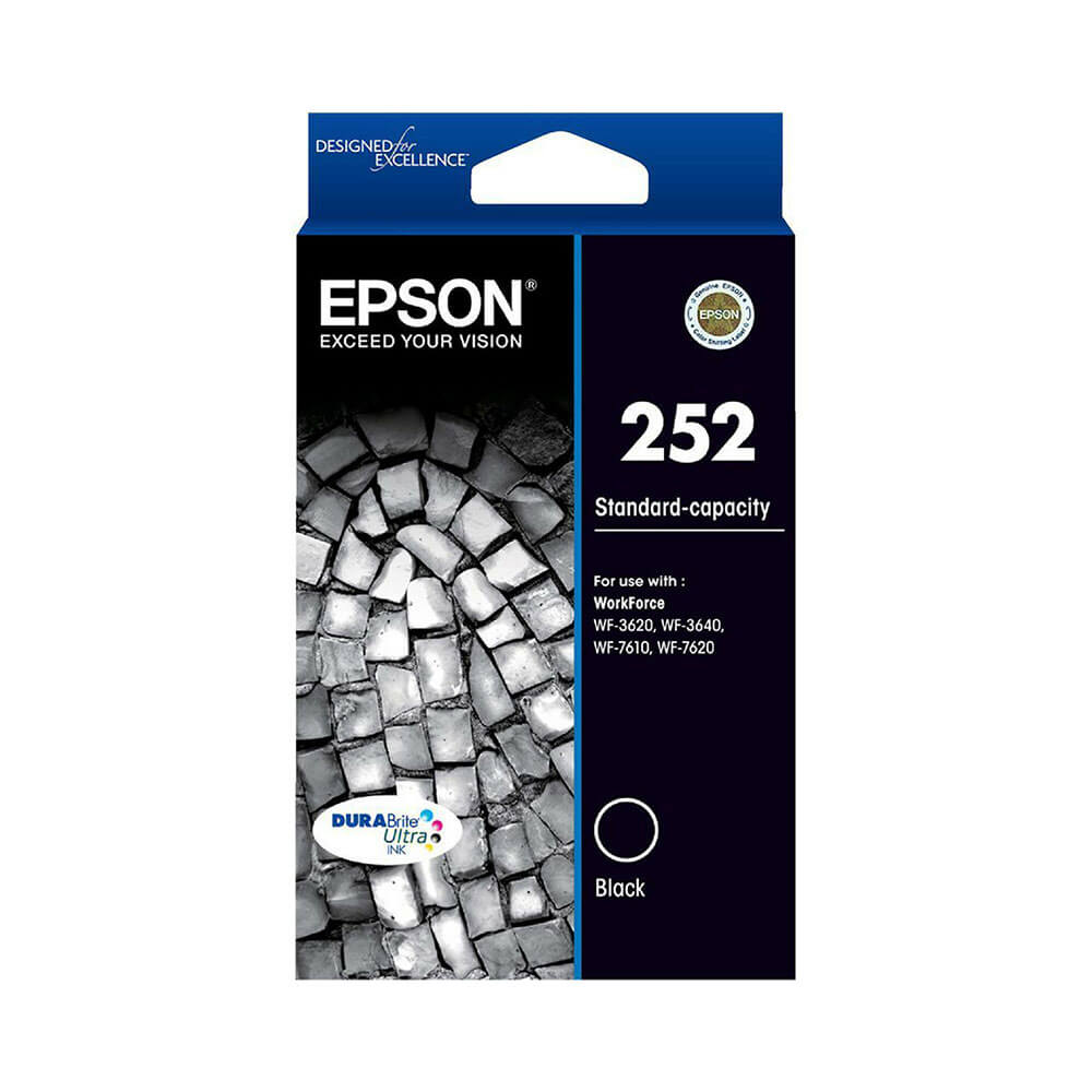 Cartucho de inyección de tinta de capacidad estándar de Epson 252