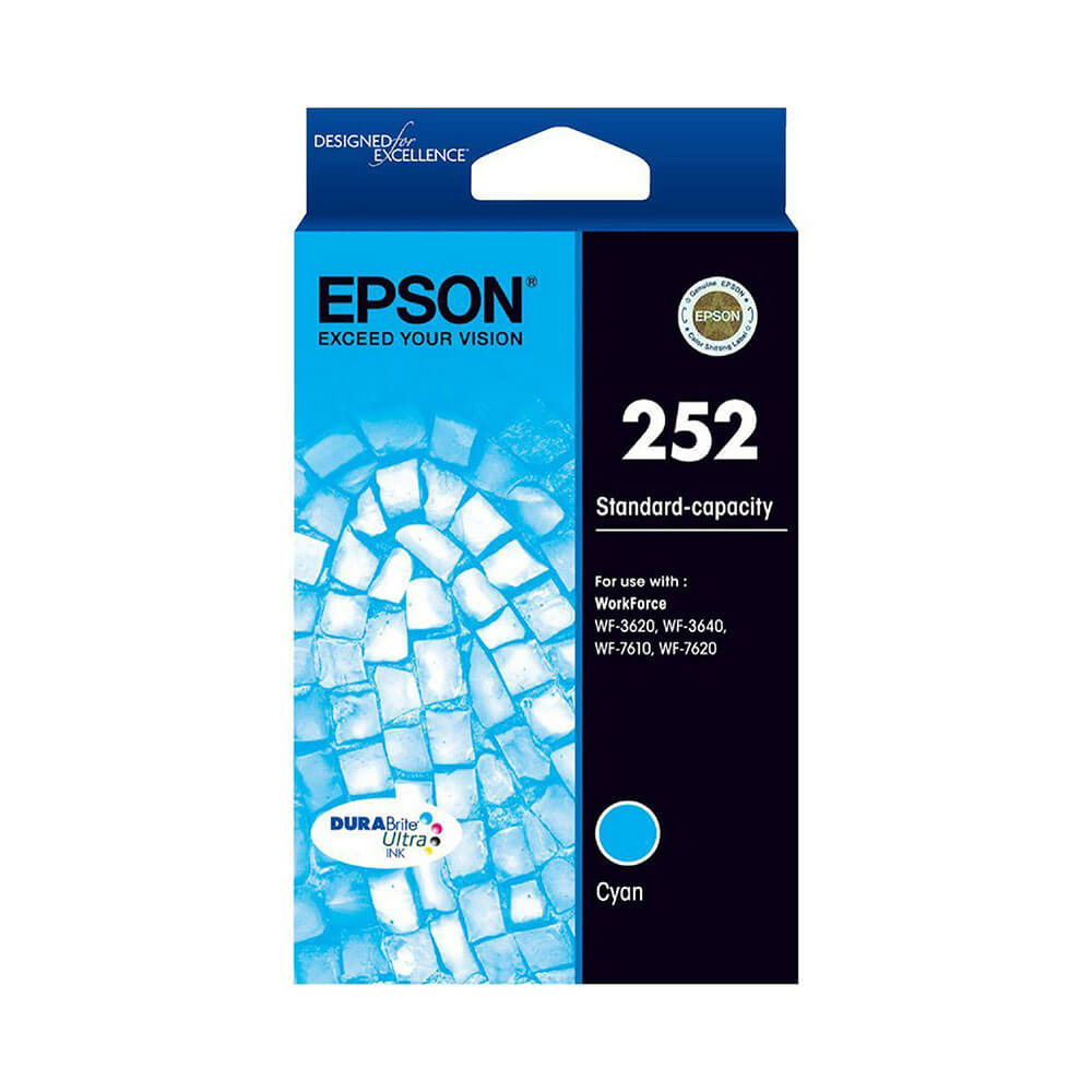 Cartucho de inyección de tinta de capacidad estándar de Epson 252