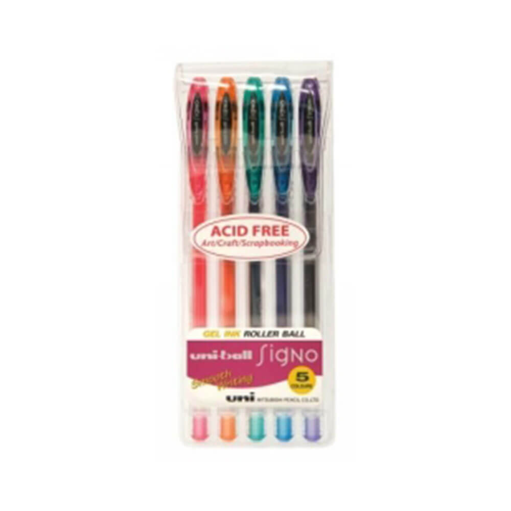 Uni-ball Signo Fine Gel Pen Couleur assortie