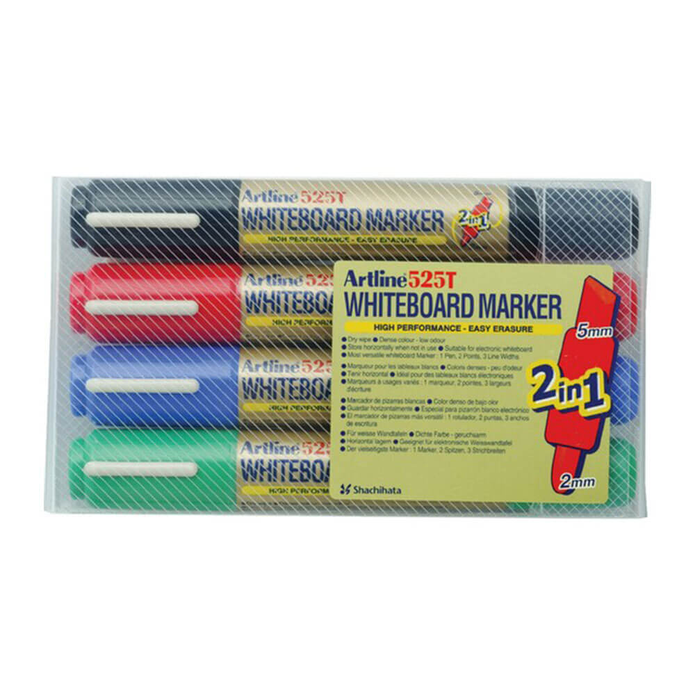 Artline Whiteboard Marker Dual Nib Asorted