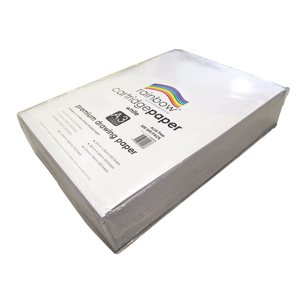 Papel de cartucho premium de arco -íris 110gsm