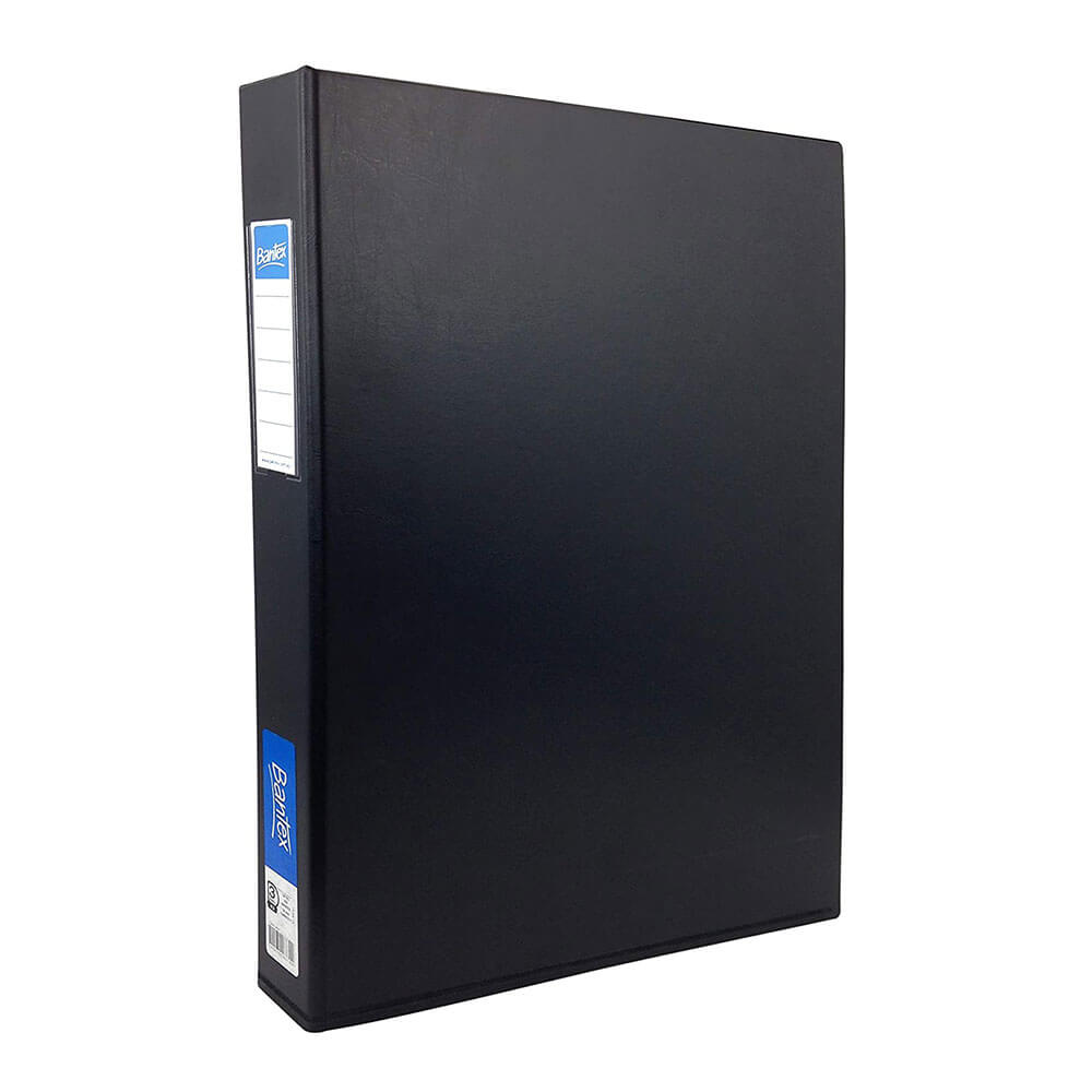 Bantex 3 D-Ring Upright Binder 38mm A3 (Black)