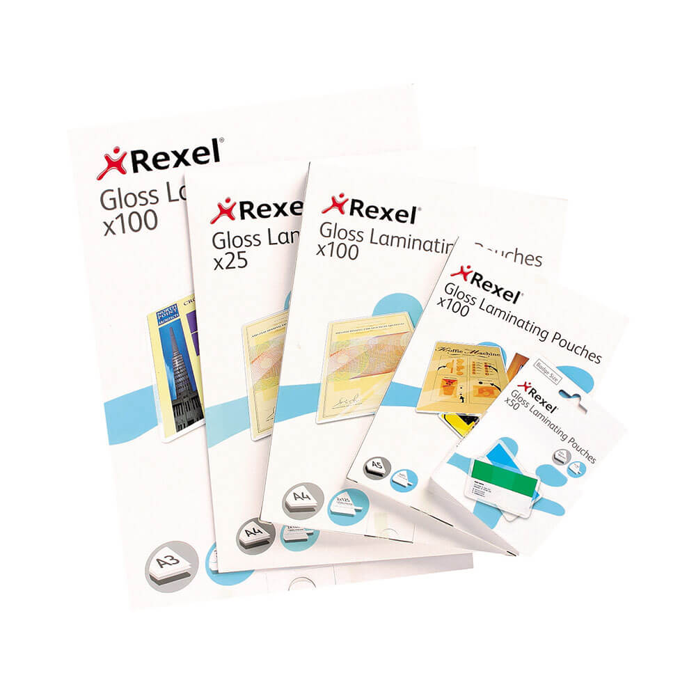 REXEL LAMINAZIONE CASSE A4 100PK