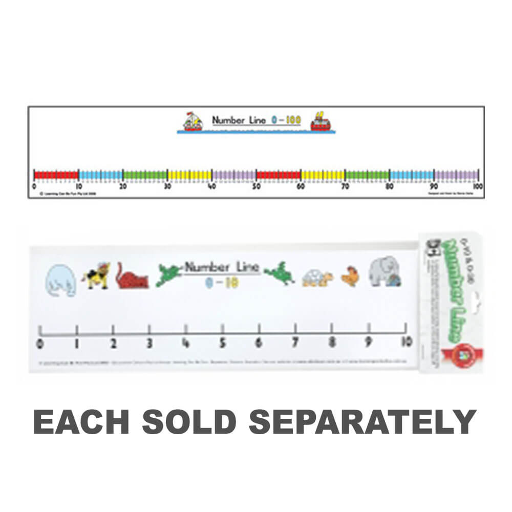 Learning Can Be Fun Student Number Line Math Tools