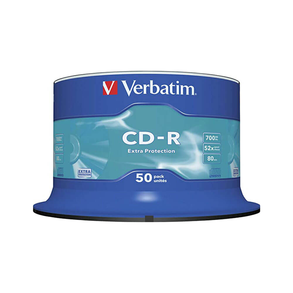  Verbatim CD-R 80 Min. 52x 700 MB