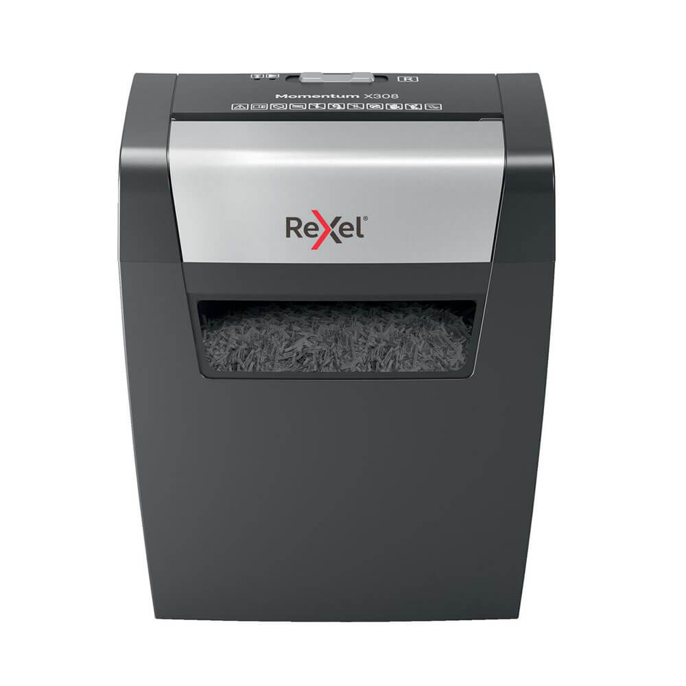 Rexel Momentum Cross Shredder (nero)