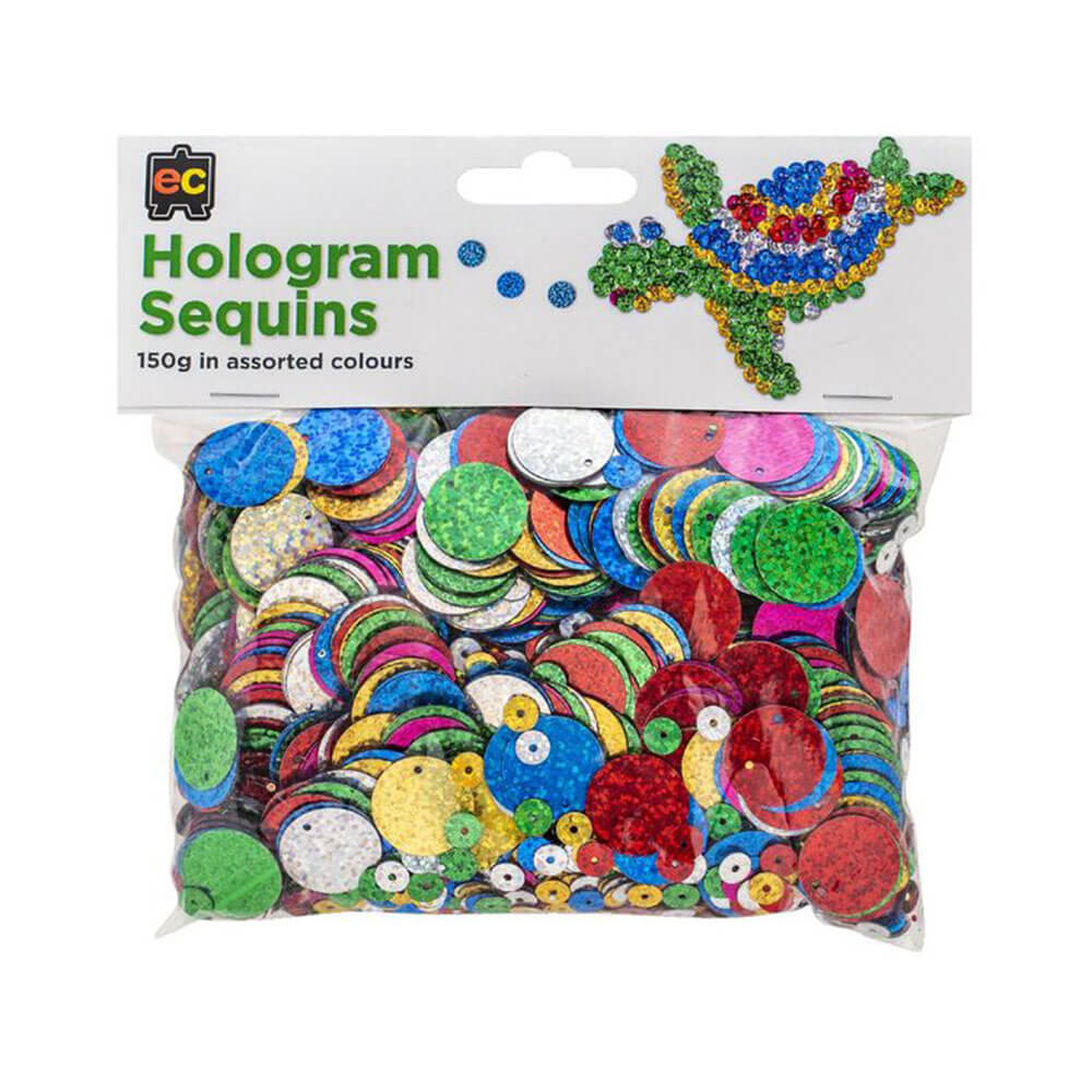 EC Holograms paljetter 150g diverse