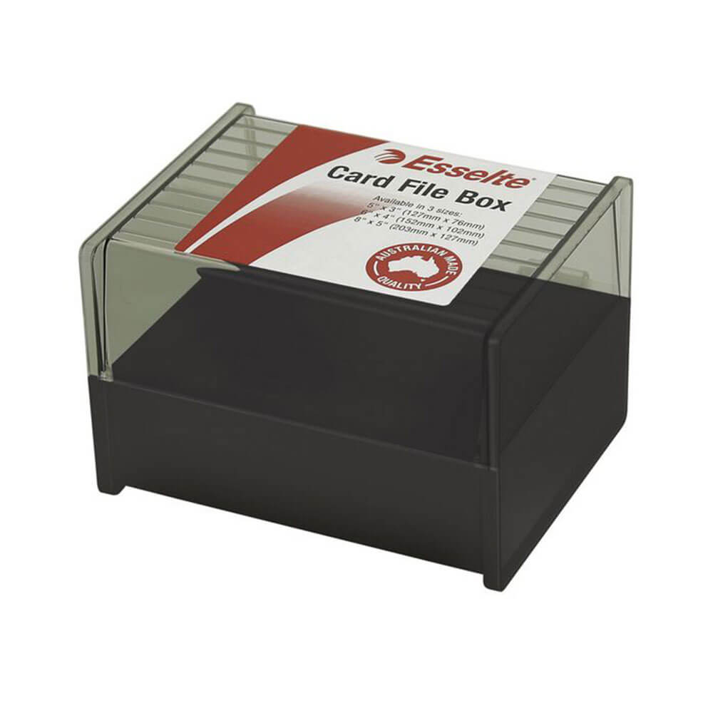 Caja de tarjeta del sistema Esselte SWS (negro)