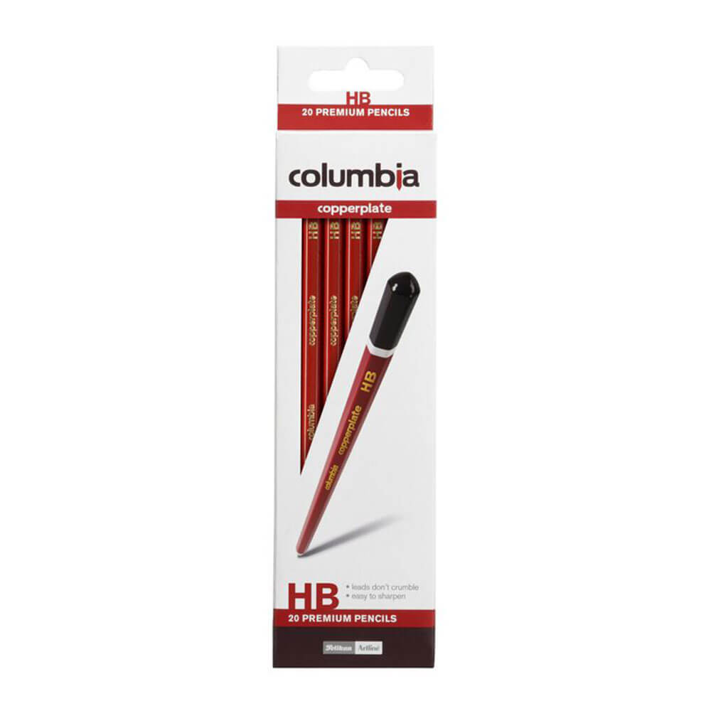 Columbia Copperplate Lead Pencil 20pk