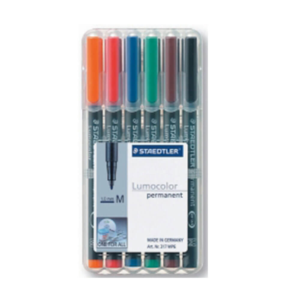 Staedtler 317 Marker stały medium asortowane