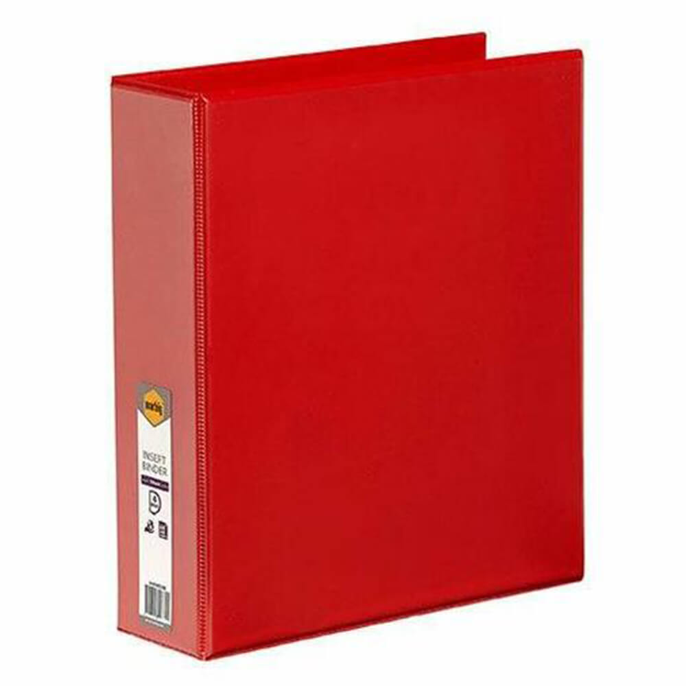 Marbig 4 D-Ring Clearview Insert Binder 50mm (A4)