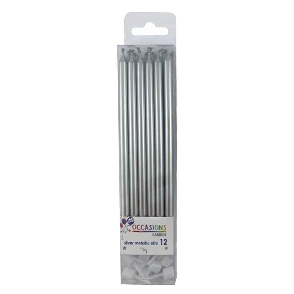 Bougies alpen minces avec des supports 120 mm (12pk)