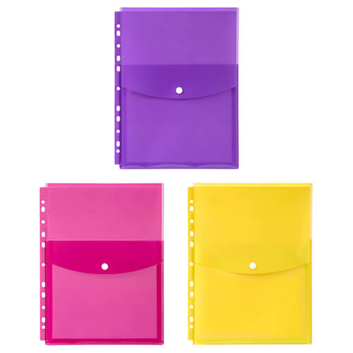 Marbig Top Opening Binder Pocket (A4)