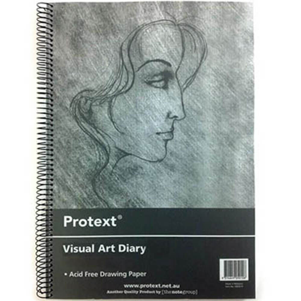 Protext Visual Art Diary 60 Sheets 110gsm (White)