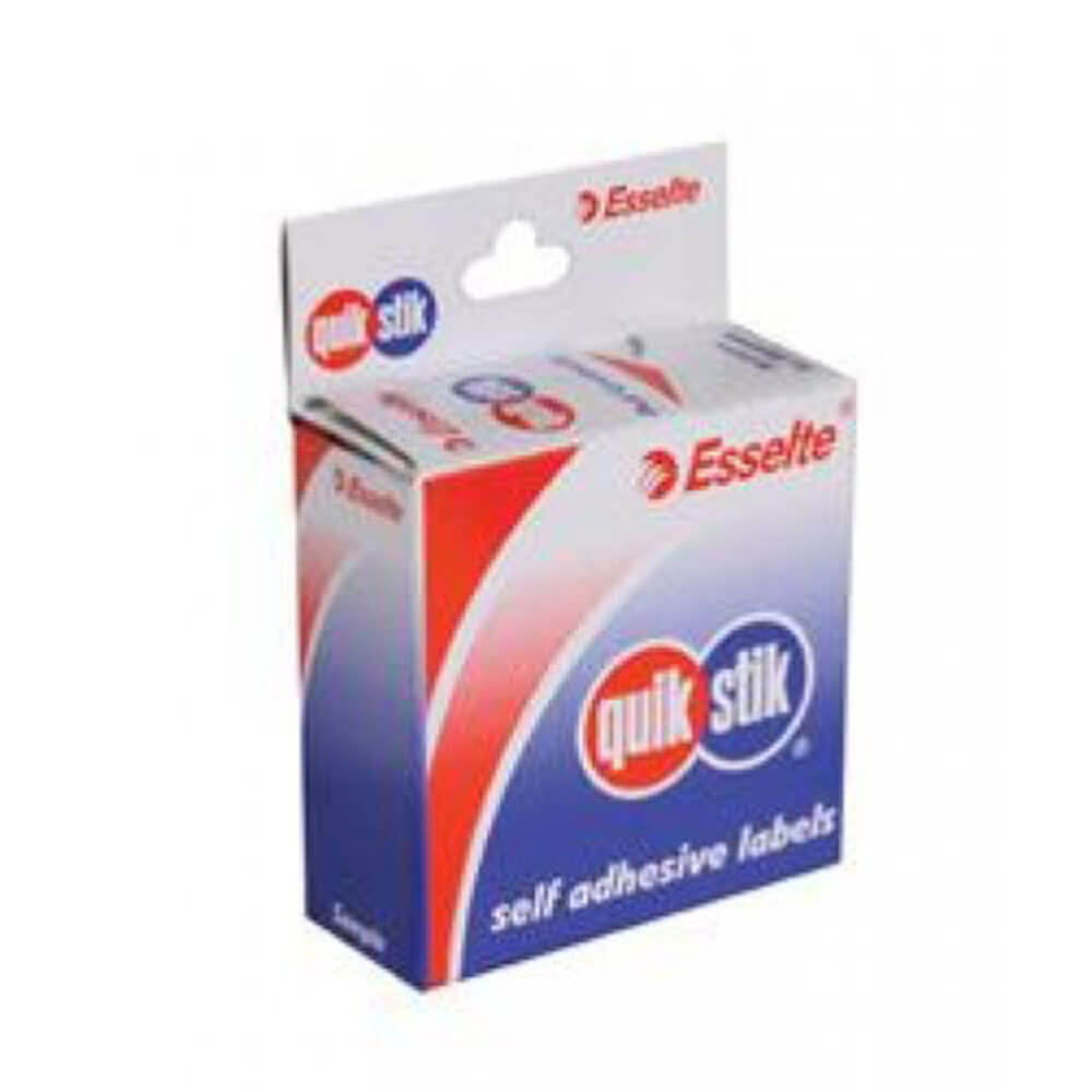 Esselte Quik Stik Self-Adhesive Labels