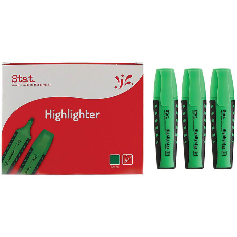 Stat Rubberised Grip Highlighter