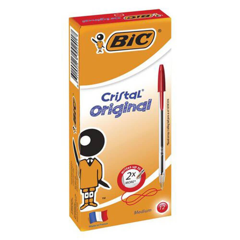 BIC Cristal Original Kugelschreiber (12/Box)