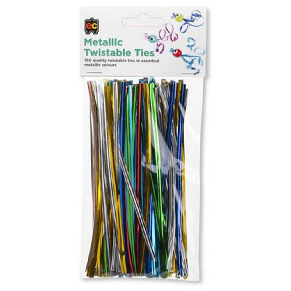 EC Twistable Vies 150pk (couleurs métalliques)