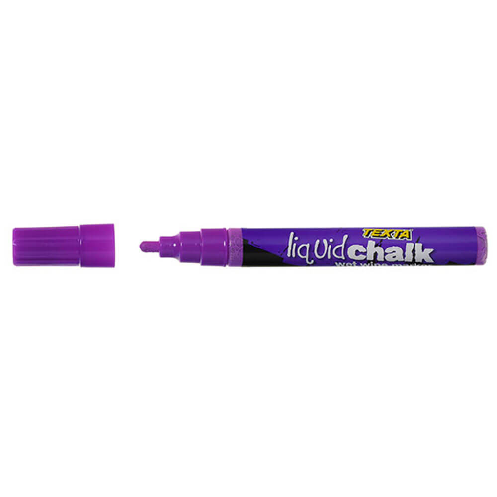 TEXTA Liquid Chalk Bullet Tips Wet Wipe Marker