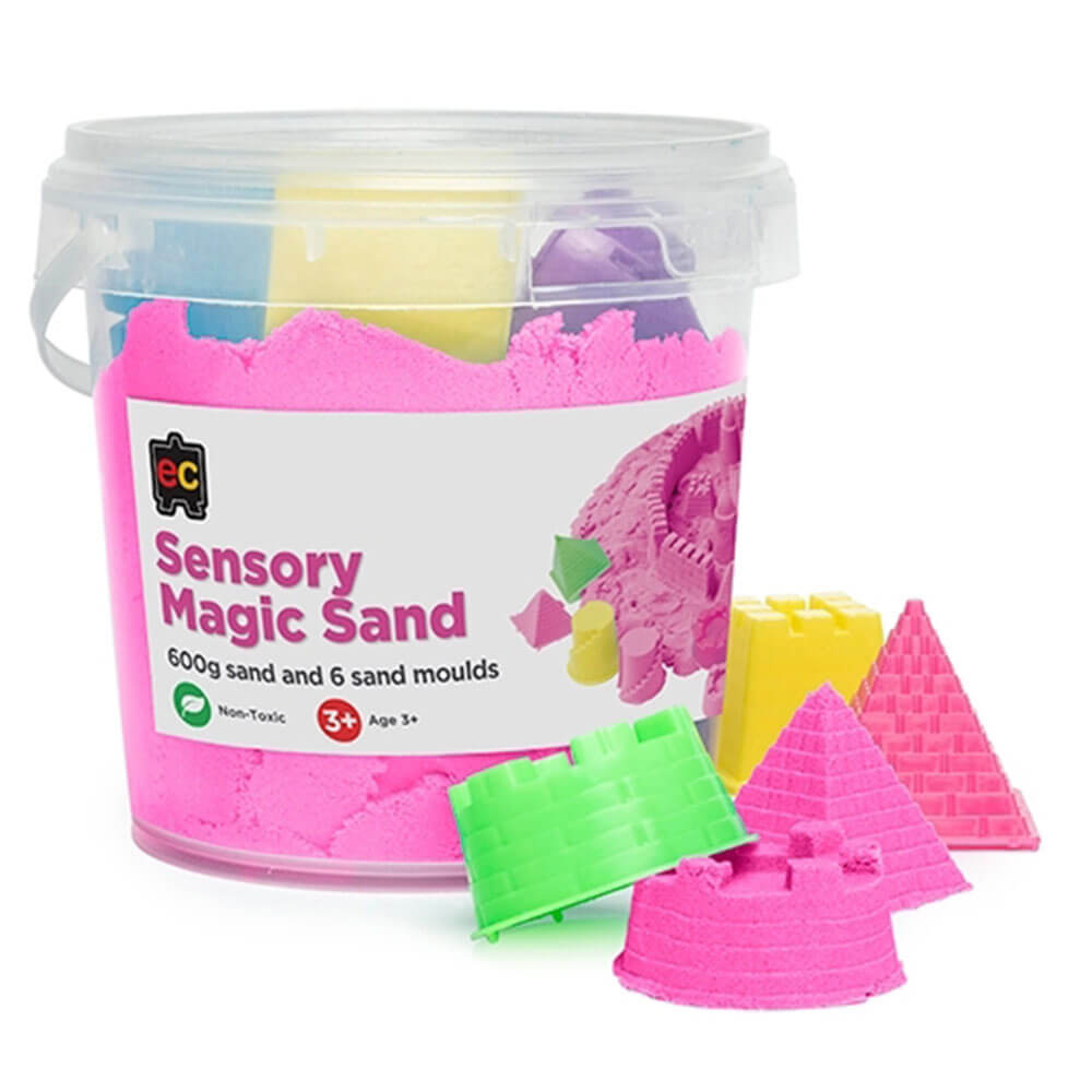 EC Sensory Magic Sand met 6 mallen 600 g