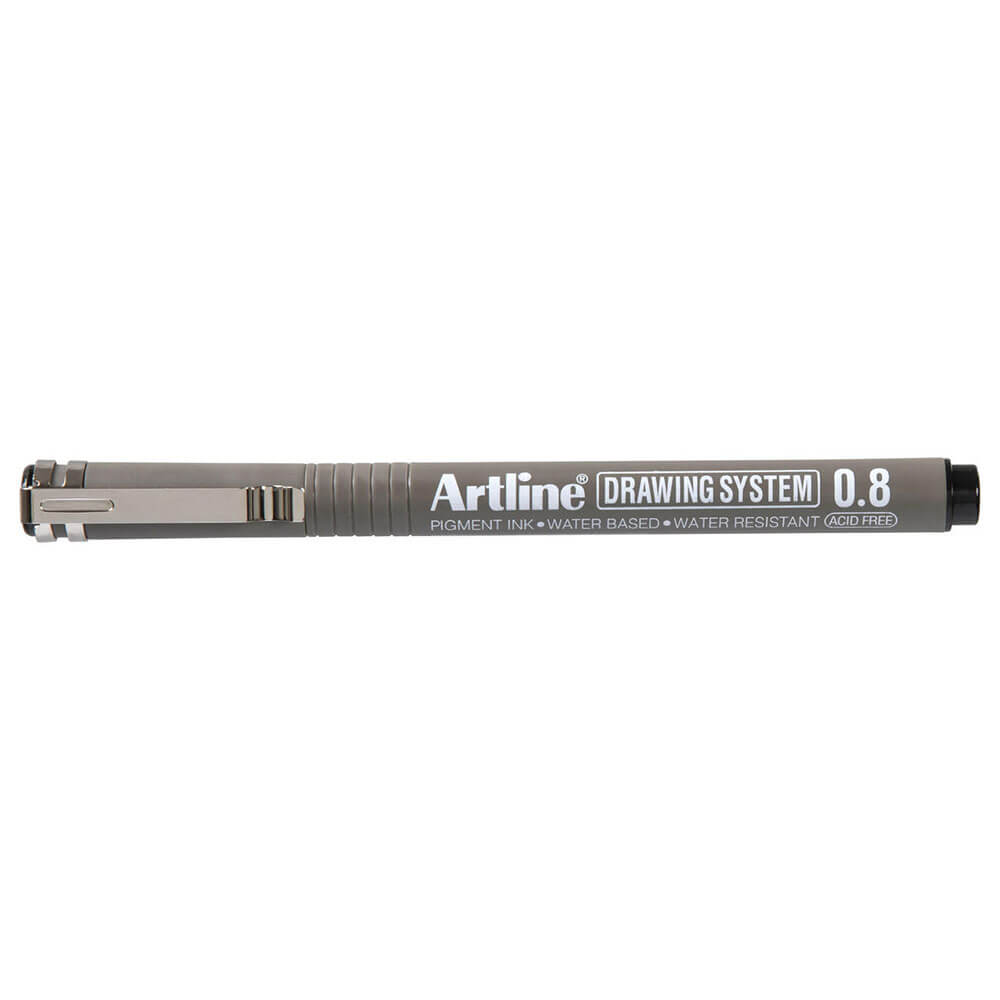 Artline Drawing System Pen 12st (svart)