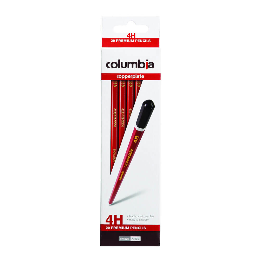 Columbia Copperplate Premium Pencils (boks med 20)