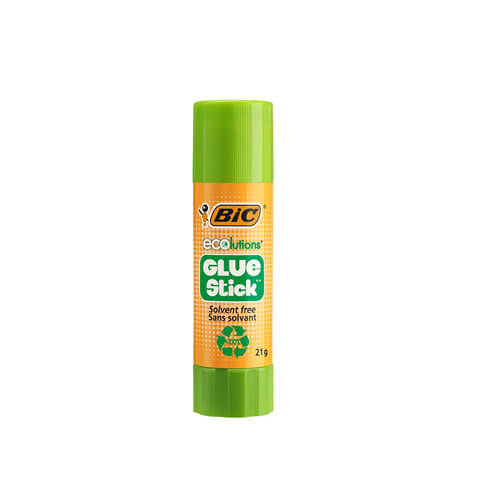 Bic Eco-Recycled Clear Glue Stick