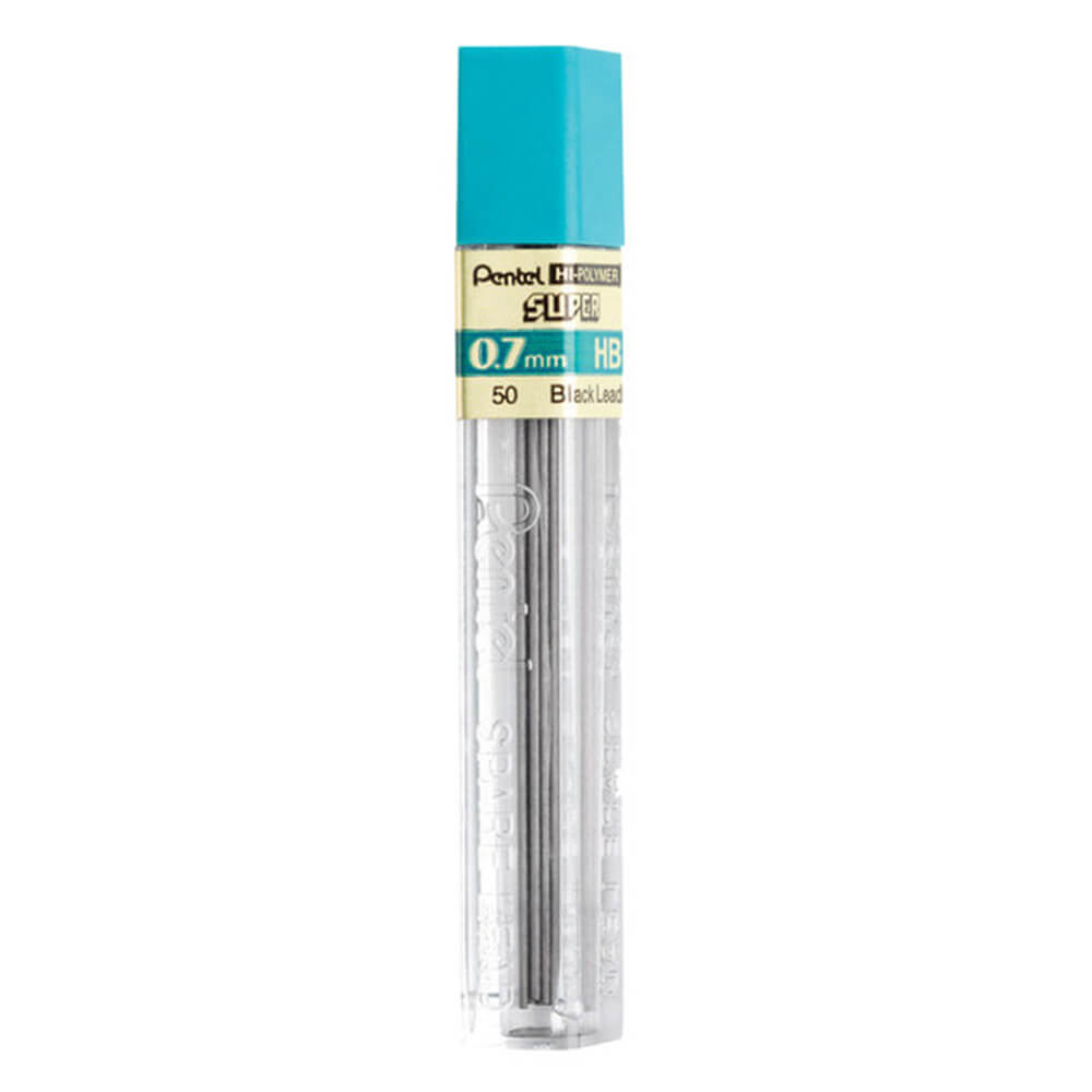 Pentel Hi-Polymer Minenmine 0,7 mm (Box mit 12 Stück)