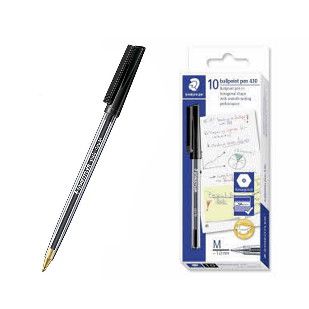 Staedtler Stick Medium Ballpoint (doos van 10)