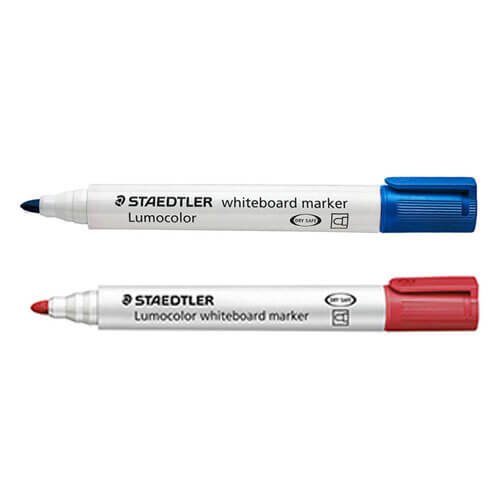 Staedtler Lumocolor 2mm Bullet Whiteboard Marker 10pc