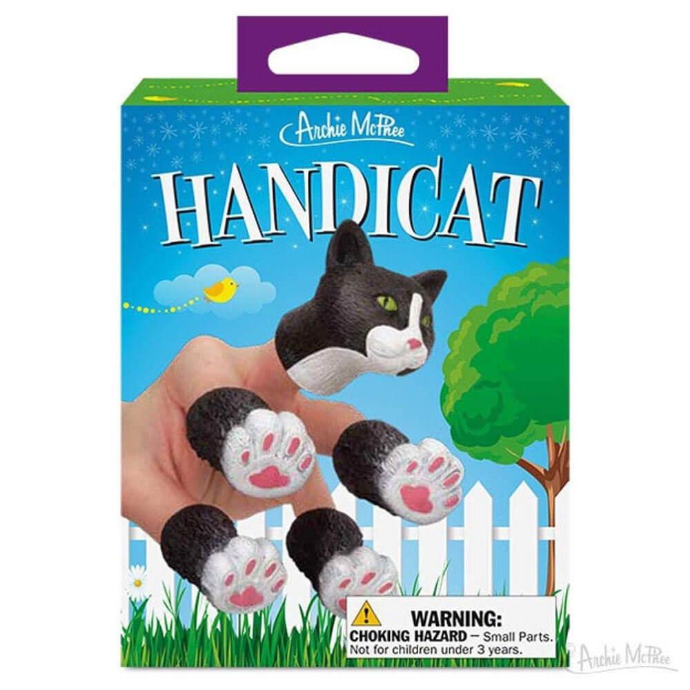 Archie McPhee Handicat Finger Puppet