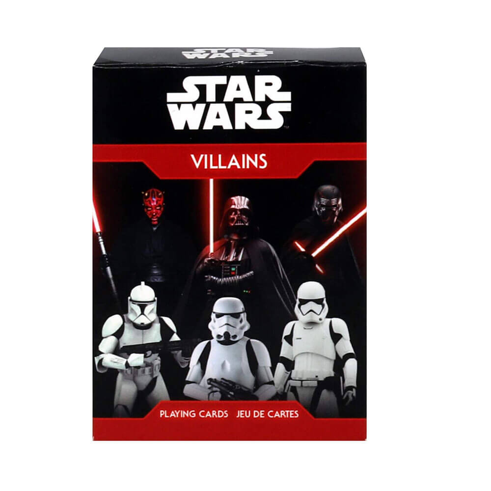 Star Wars Villains Playing Cards