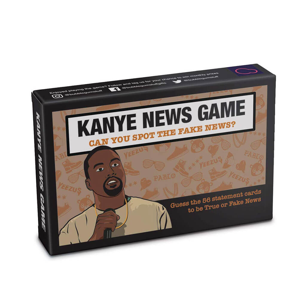 Bubblegum Stuff Fake News Game Kanye Edition