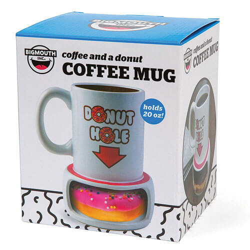 BigMouth Coffee and a Donut Coffee Mug